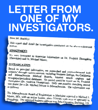 Letter From Investigators Detailing The Enzyte Male Enhancement Scam