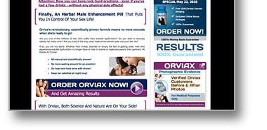 Viswiss, Lexaryn and Orviax MASSIVE Sex Pill Scams!
